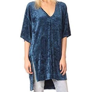 Sumptuous velvet tunic XS